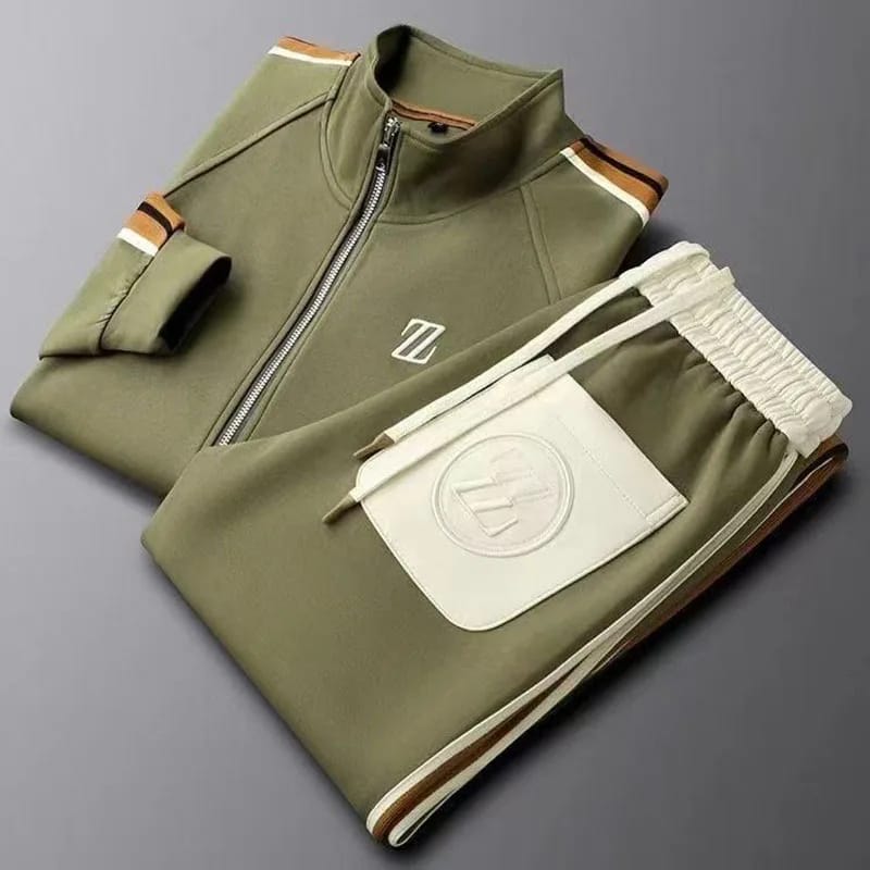 Conjunto Deportivo Hombre SM Bordado Trendy Media Estación